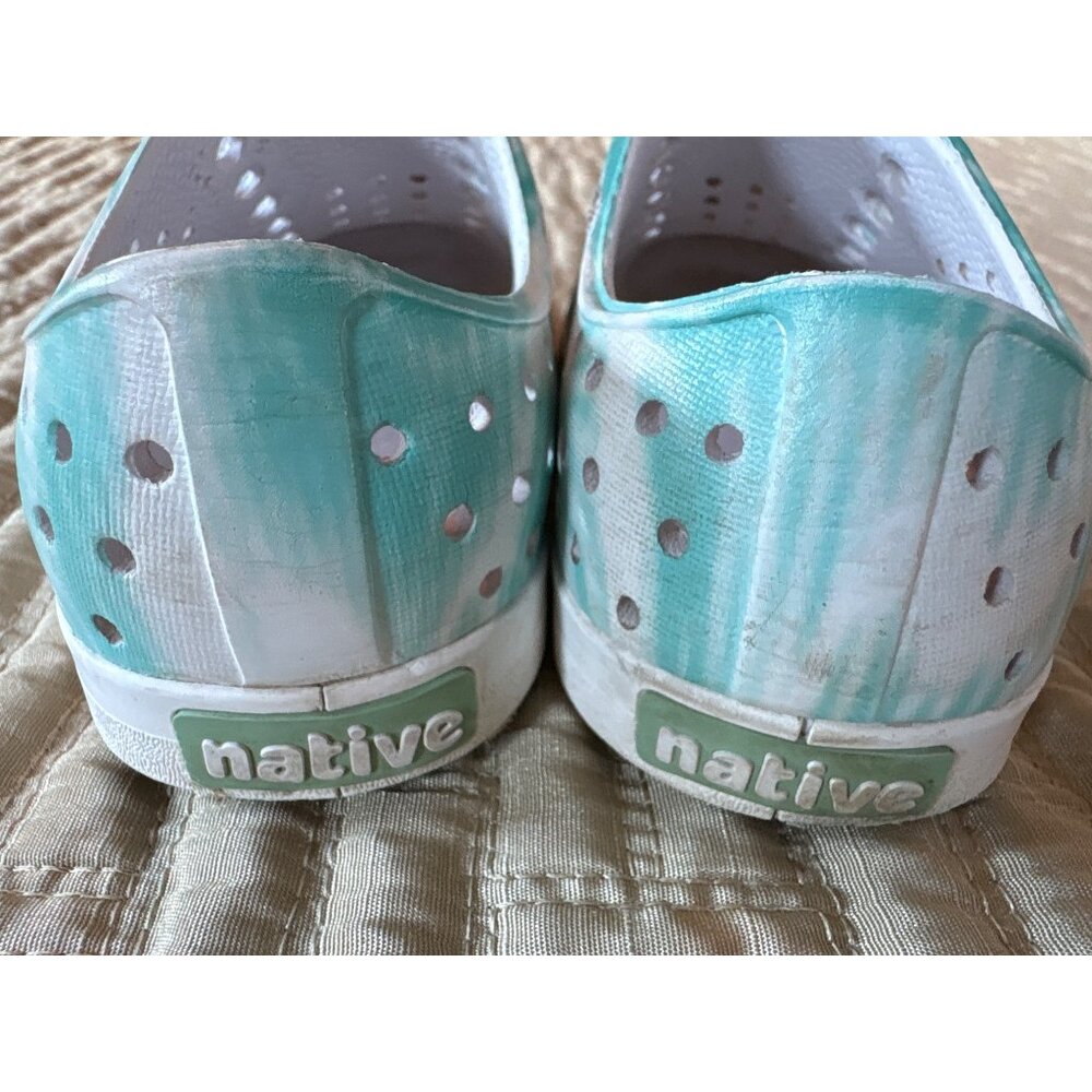C9 Native Jefferson Bloom Print Child Unisex Shoes Ocean Waves Made with Algae - Picture 9 of 11